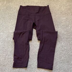Lululemon Athletica Dark Purple Leggings